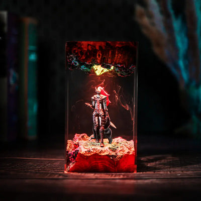 Solo Leveling Igris the Bloodred Resin Lamp