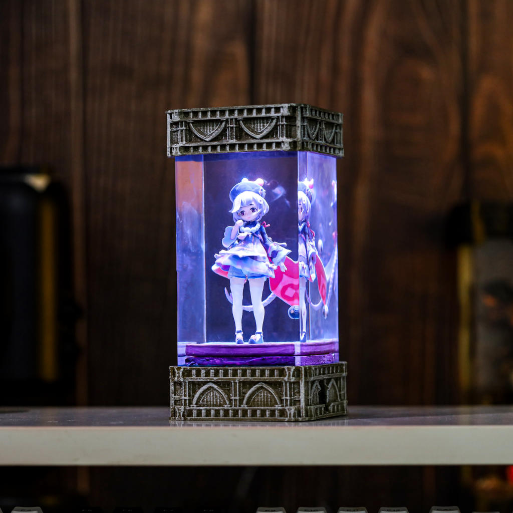 Qiqi Genshin Impact Epoxy Night Lamp