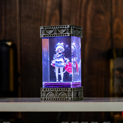 Qiqi Genshin Impact Epoxy Night Lamp
