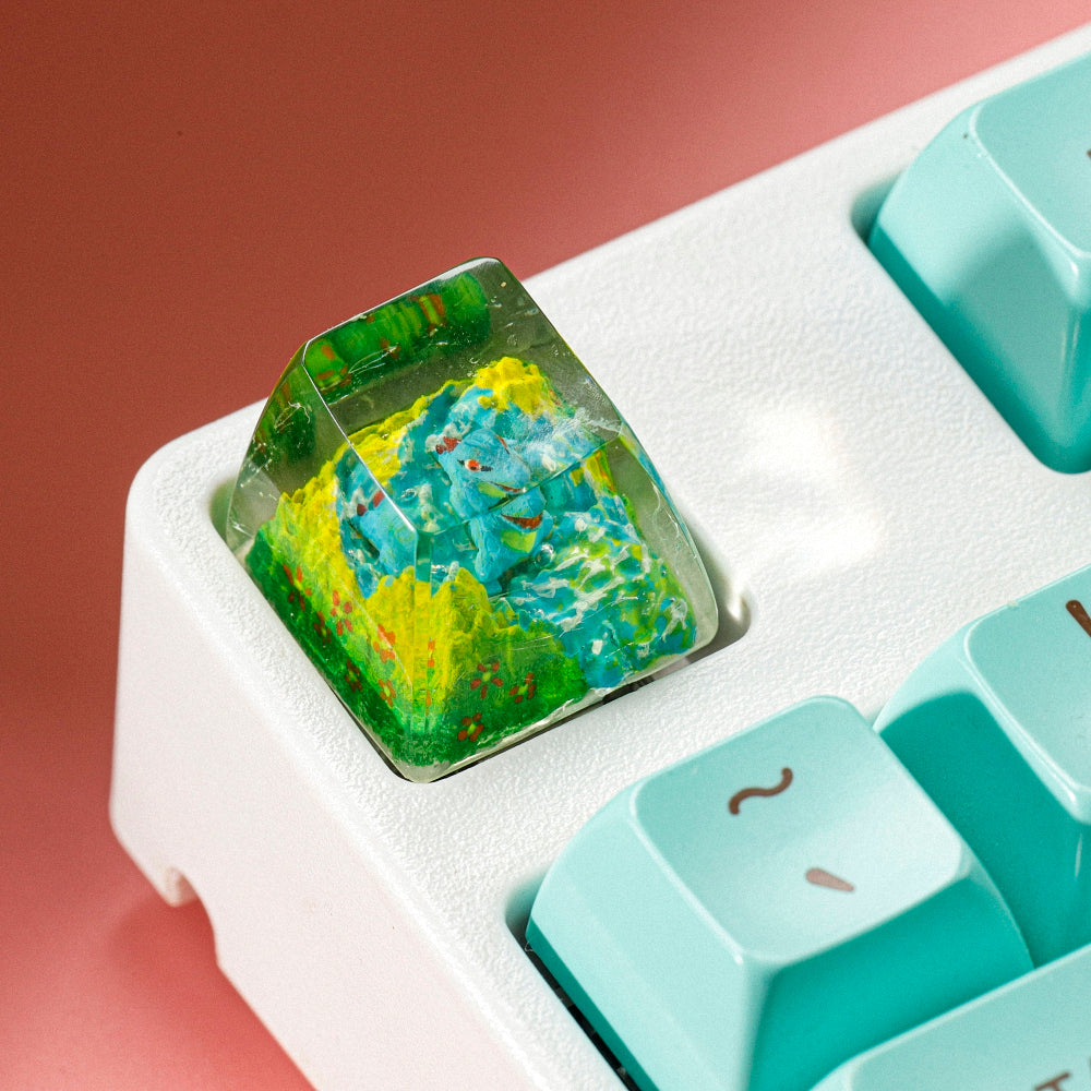 Pokemon - Totodie Artisan Keycap