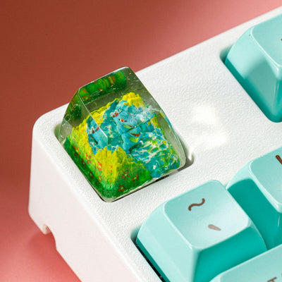 Pokemon - Totodie Artisan Keycap