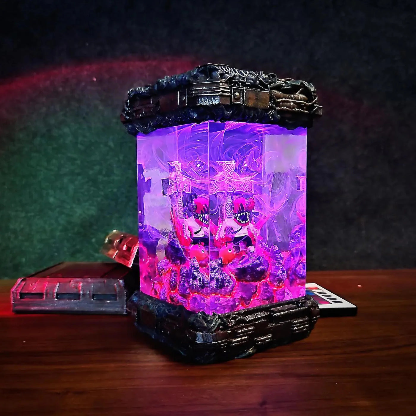 Chainsaw Man Resin Lamp