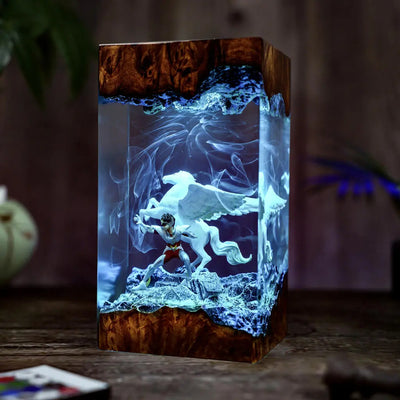Pegasus Saint Seiya Resin Lamp