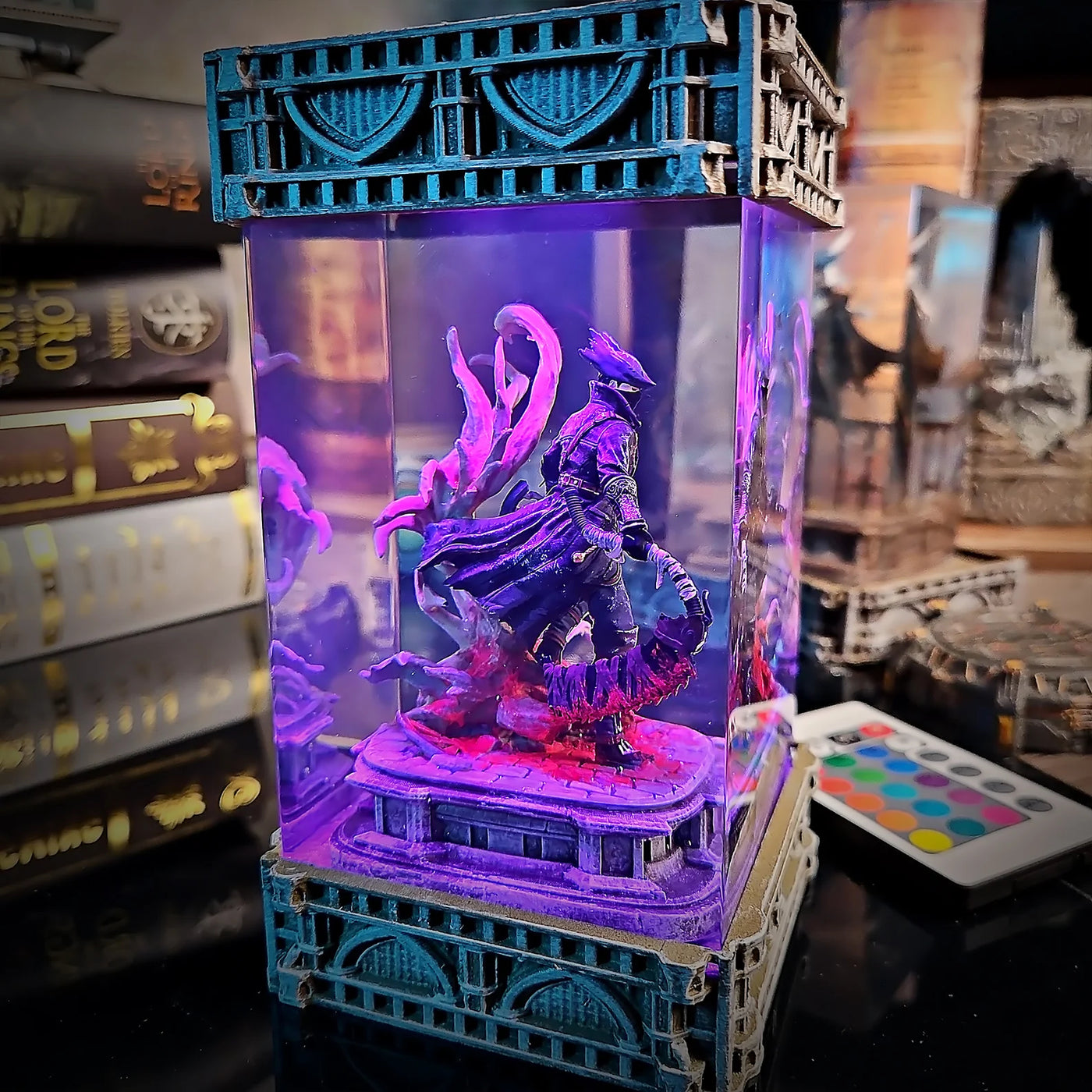 The Hunter Bloodborne Resin Lamp