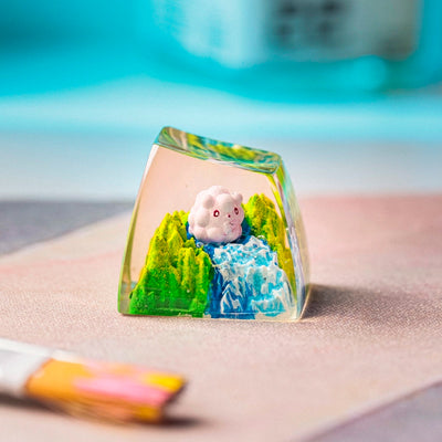 Pokemon - Swirlix Artisan Keycap  3
