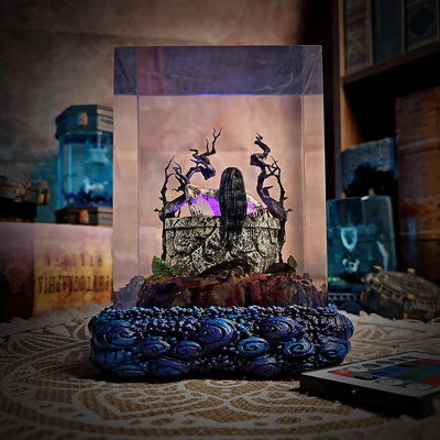 Amamura Sadako Ring Resin Lamp