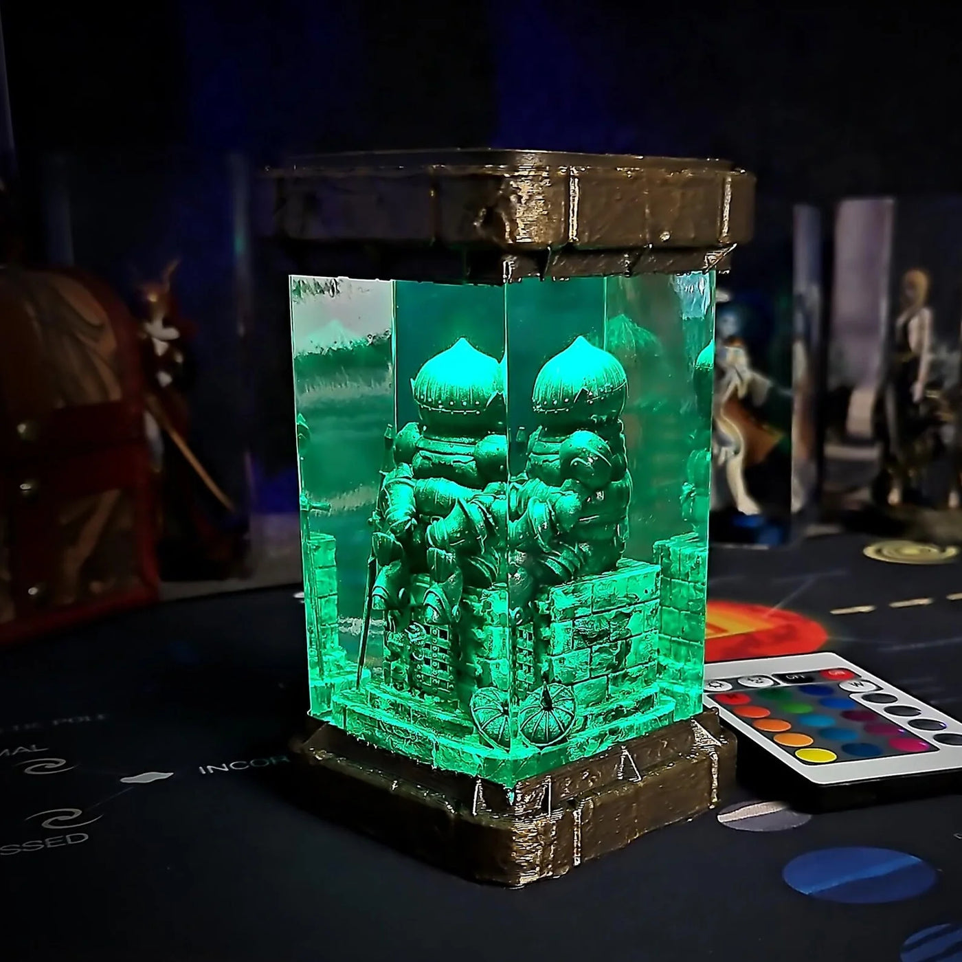 Onion Knight Dark Souls Resin Lamp