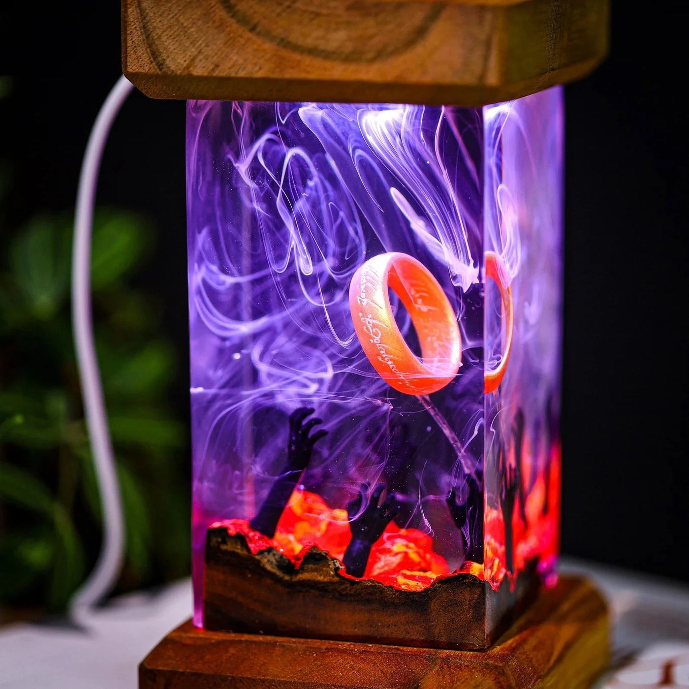 The One Ring The Lord of the Rings Resin Lamp