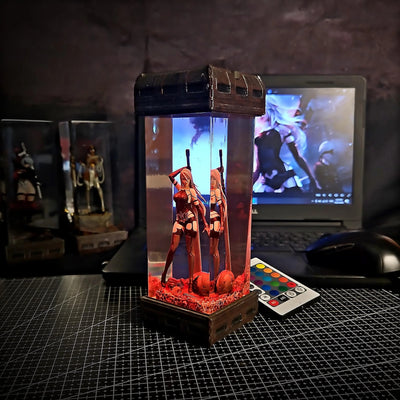 A2 NieR Automata Resin Lamp