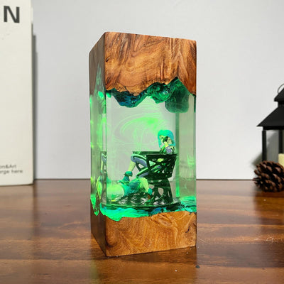 Jinx League of Legends Resin Lamp