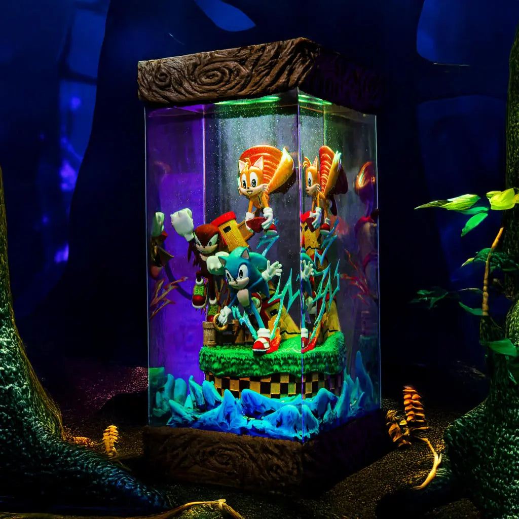 Team Sonic Resin Lamp