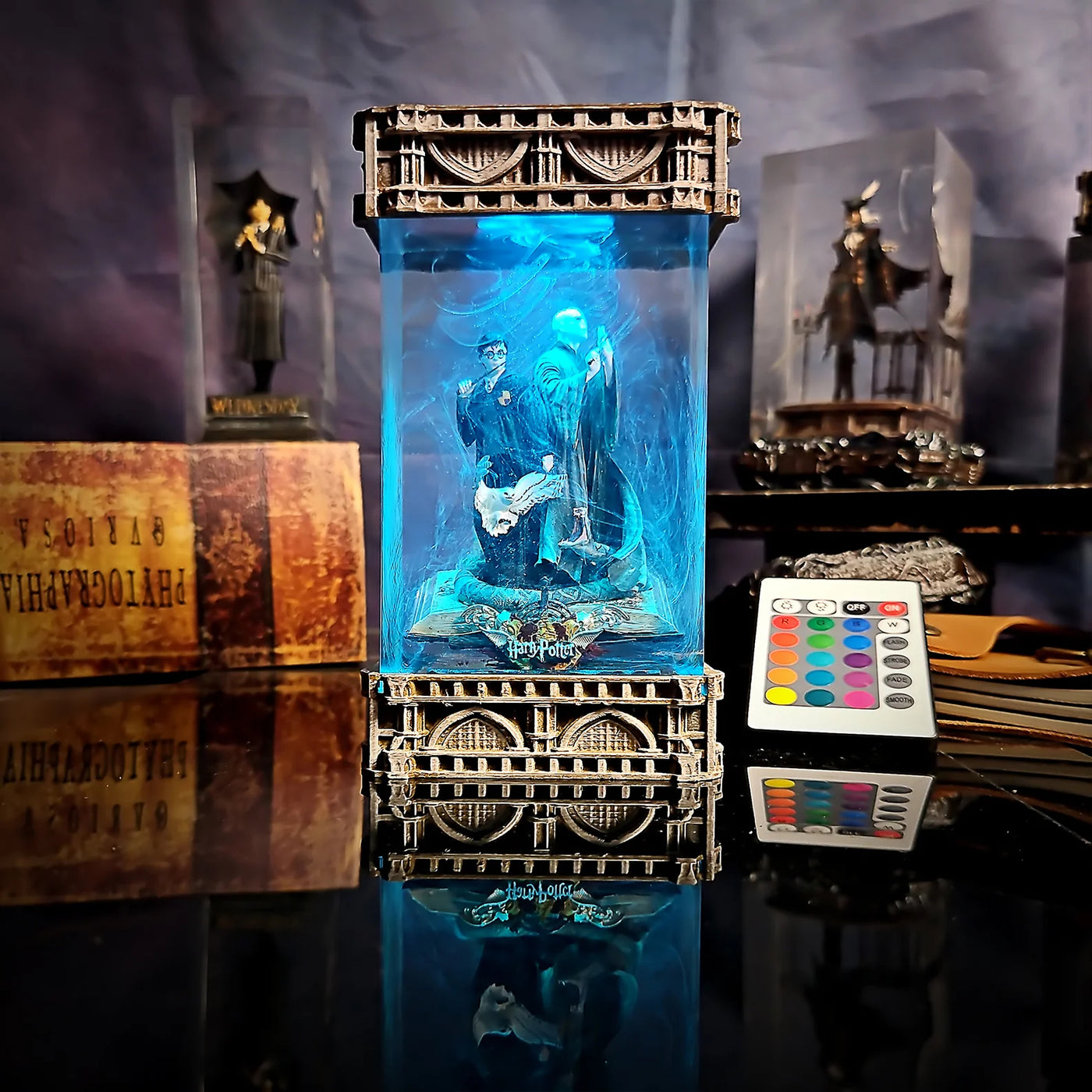 Harry Potter & Lord Voldemort Resin Lamp