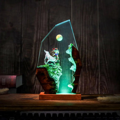 Princess Mononoke Resin Epoxy Night Light
