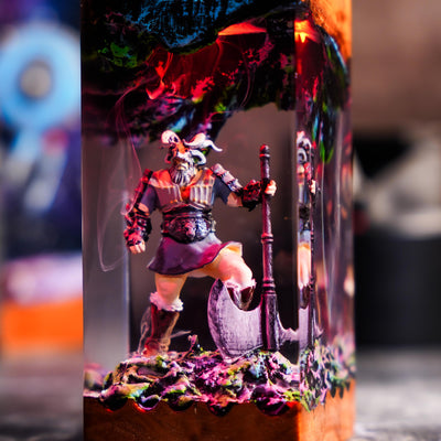 Raider Elden Ring Resin Lamp