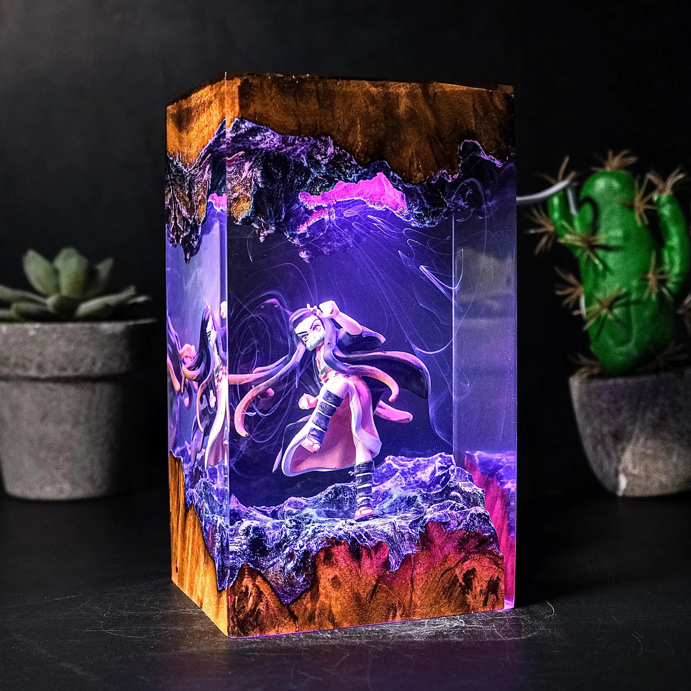 Nezuko Resin Resin Lamp