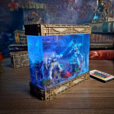 Gundam Battle Resin Lamp