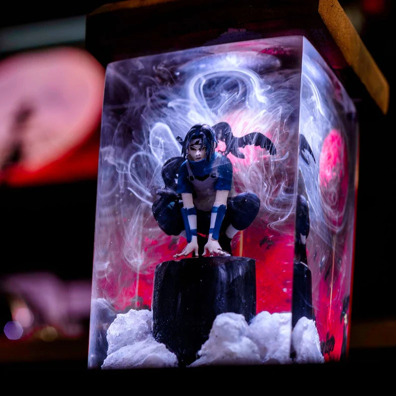 Sasuke Uchiha Resin Lamp