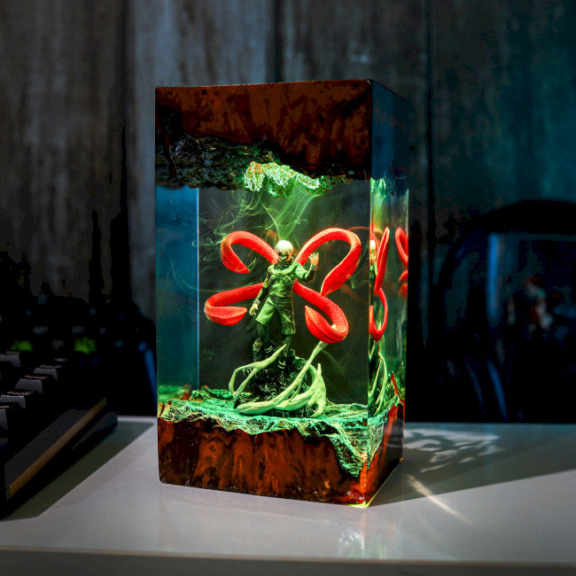 Ken Kaneki Tokyo Ghoul Epoxy Resin Lamp