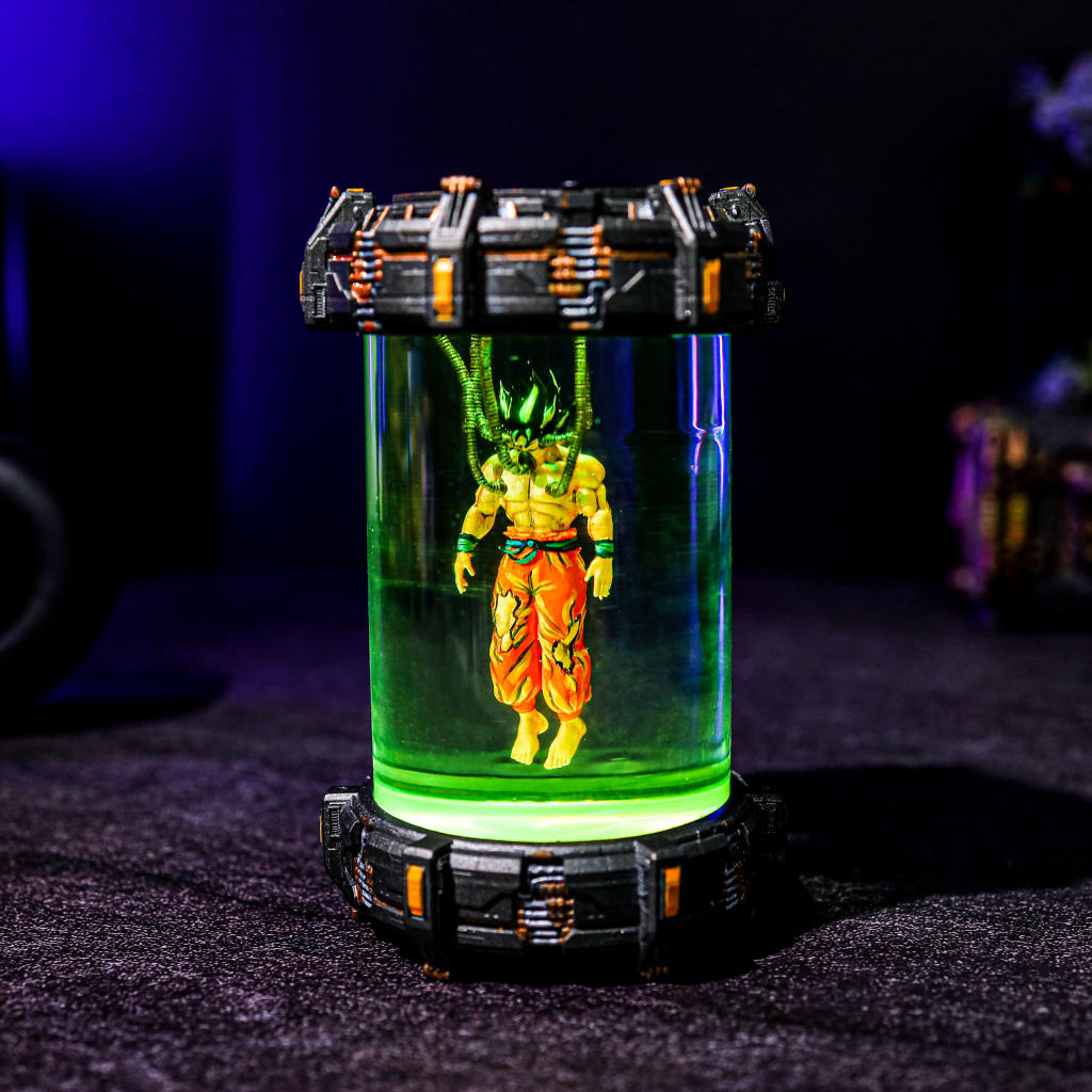 Dragon Ball Goku in a Healing Chamber Lamp