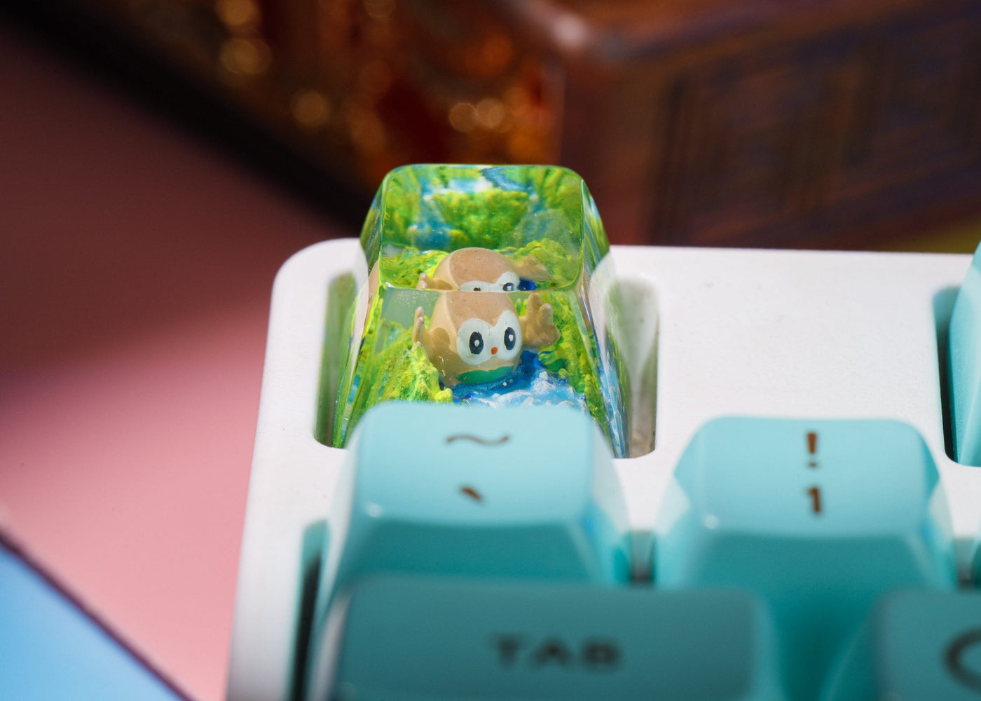 ROWLET POKEMON – ARTISAN KEYCAPS