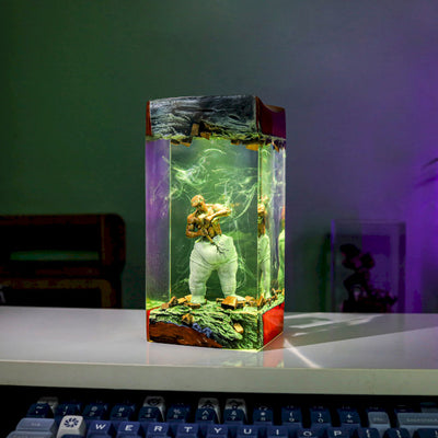 Self-Made Man Statue Epoxy Night Lamp Ver 2