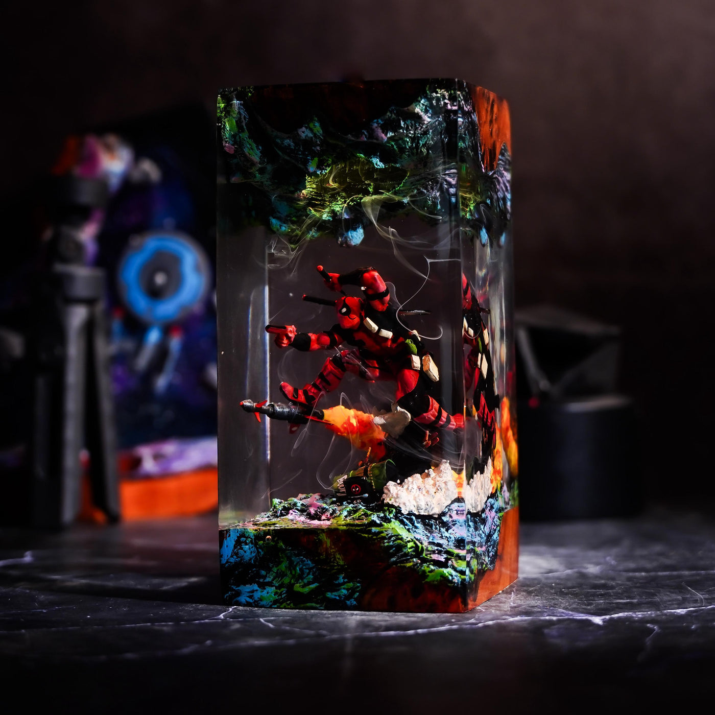 Deadpool Marvel Comics Resin Lamp