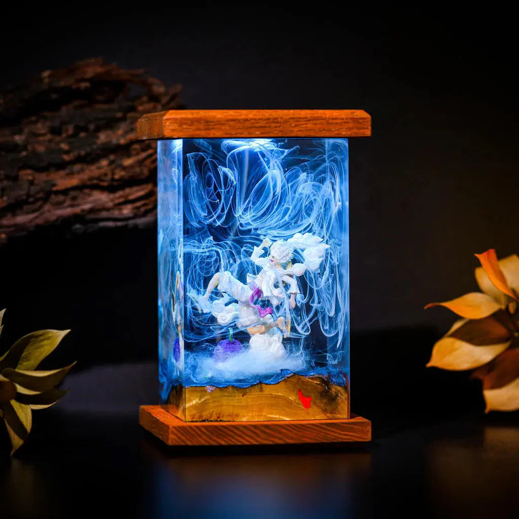 Luffy Gear 5 One Piece Resin Lamp
