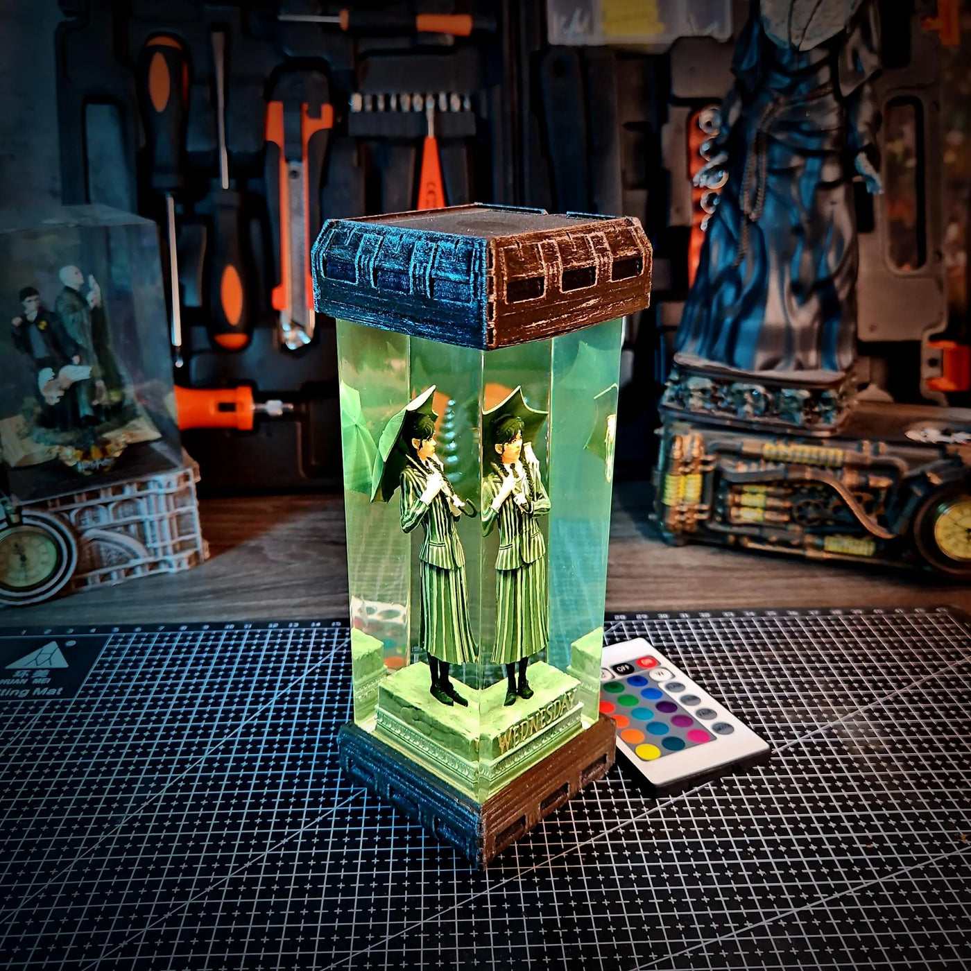 Wednesday Addams Resin lamp