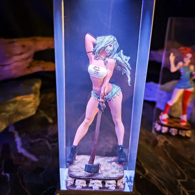 Horror Bishoujo Jason Voorhees Resin Lamp