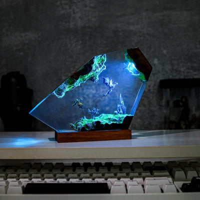 Ice Dragon and Fire Dragon Night Light ver 3