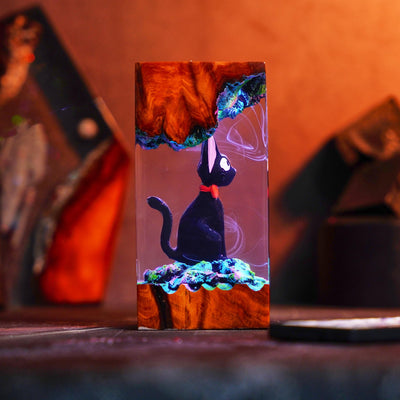 Jiji Black Cat Kiki’s Delivery Service Resin Lamp