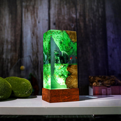 Toothless Night Resin Epoxy Lamp