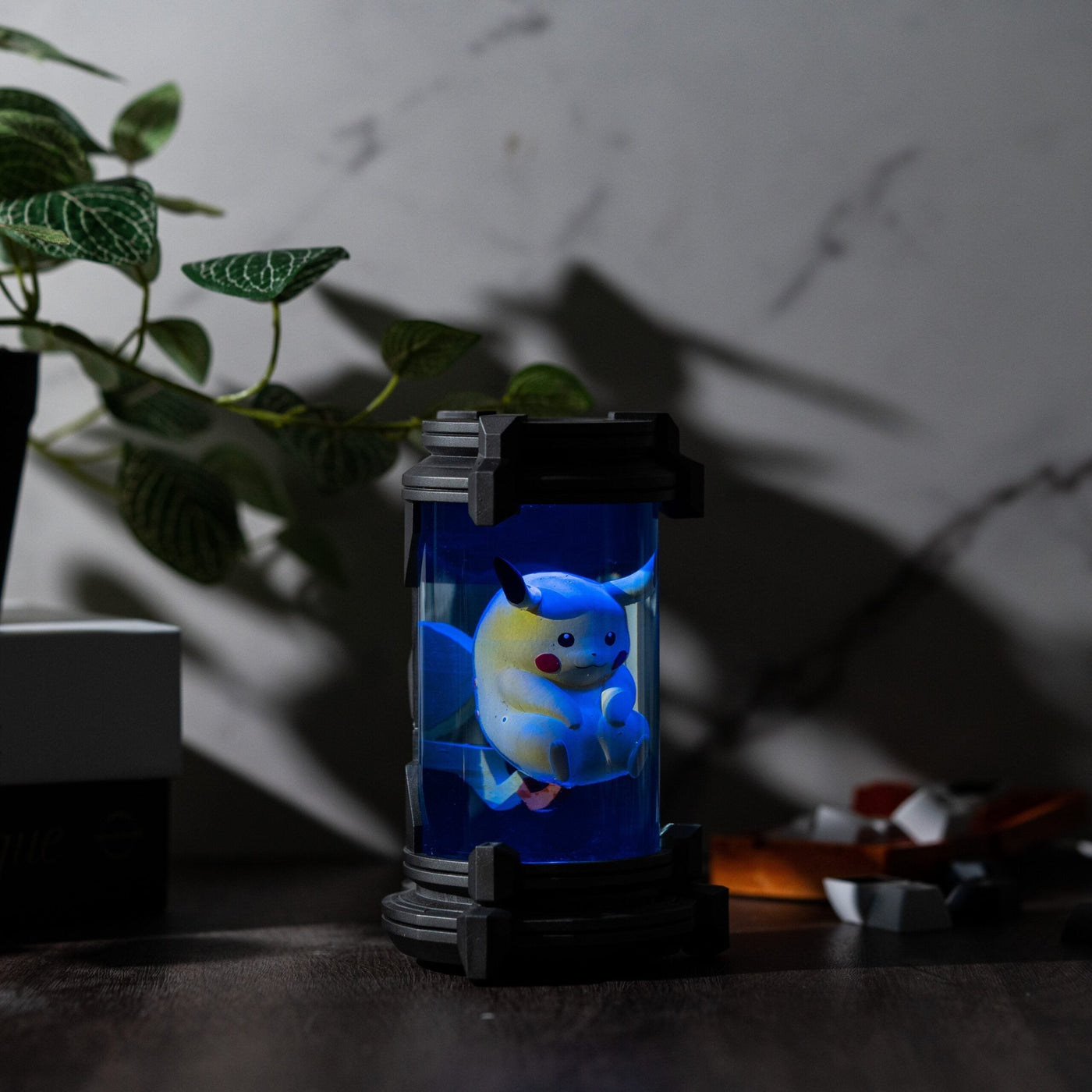 Pikachu Pokemon Diorama Resin Lamp