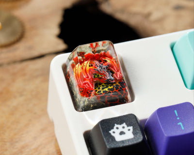 LAVA DRAGON _ ARTISAN KEYCAPS