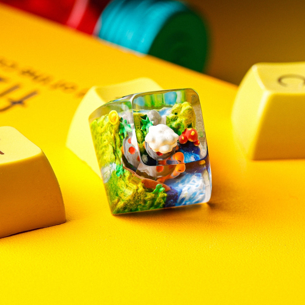 Pokemon - Torkoal Artisan Keycap  2