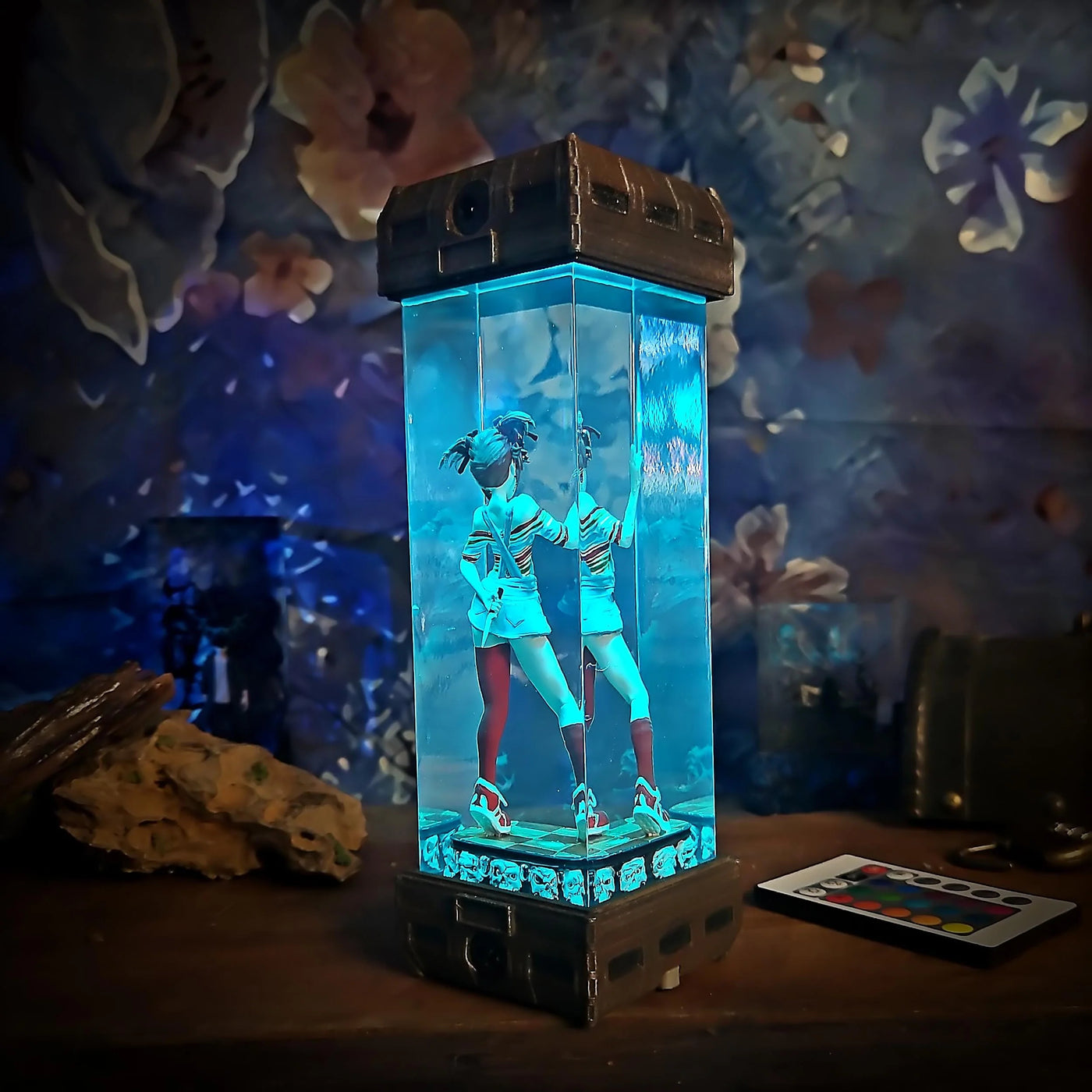 Freddy Girl Five Nights Style Resin Lamp