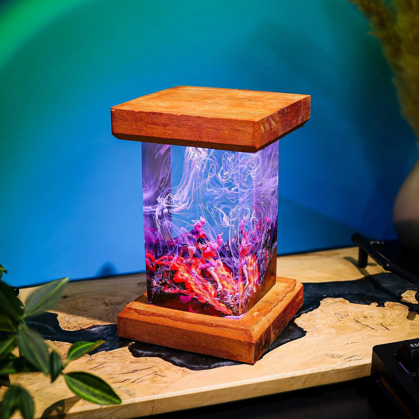 Luffy Gear Second One Piece Resin Lamp