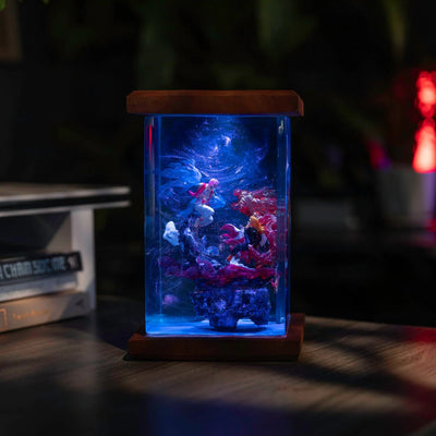 Rengoku vs Akaza Demon Slayer Resin Lamp
