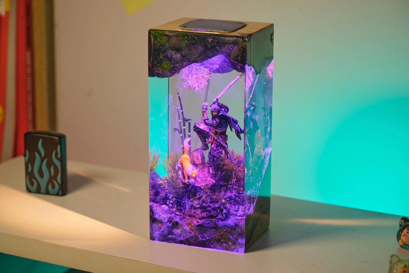 Jin Sakai Ghost of Tsushima Resin Lamp