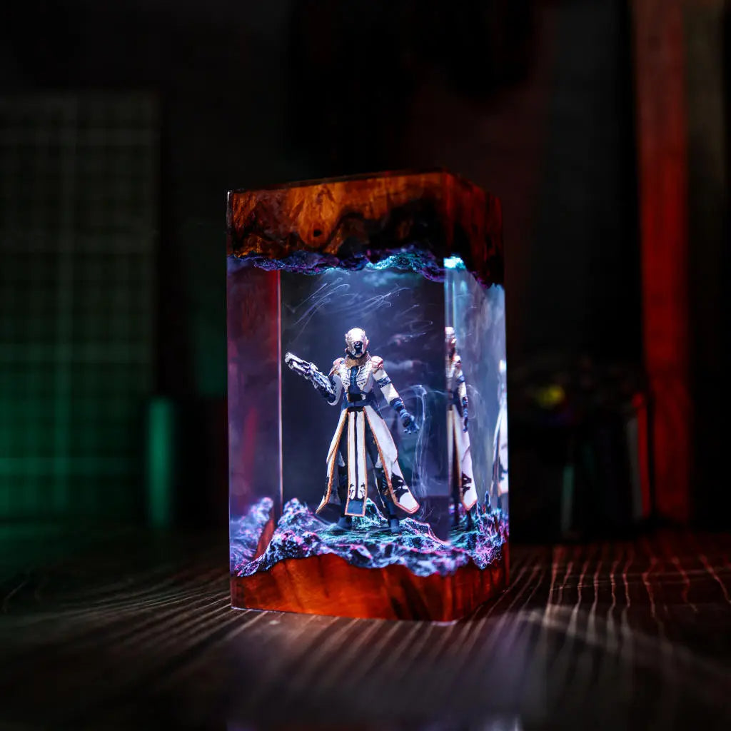 Warlock Iron Banner Destiny Resin Lamp