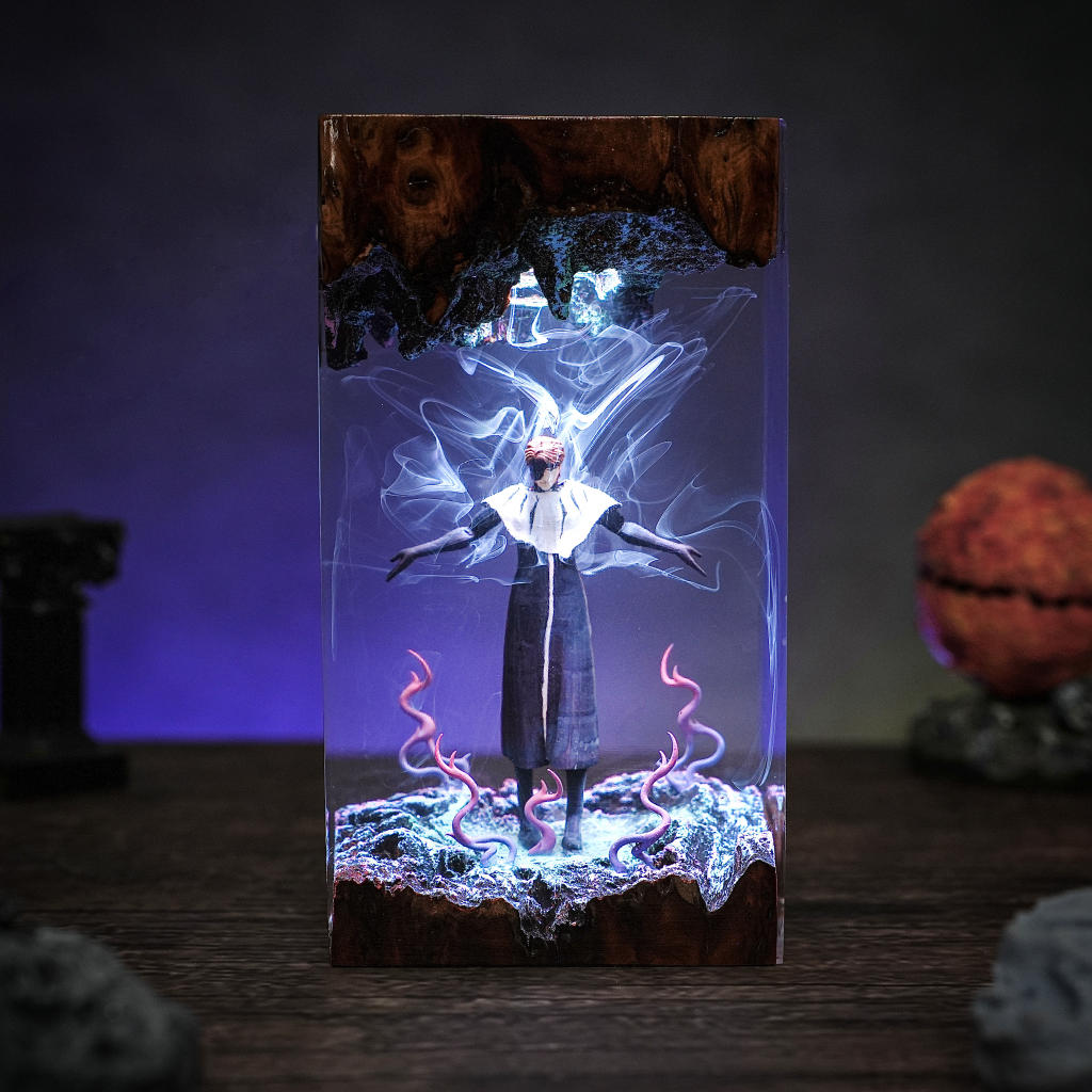 Sōsuke Aizen Bleach Epoxy Night Lamp