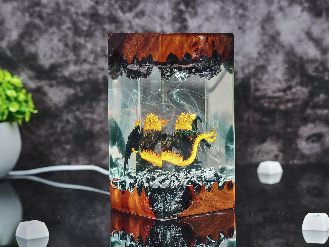 Balrog LOTR Resin Lamp