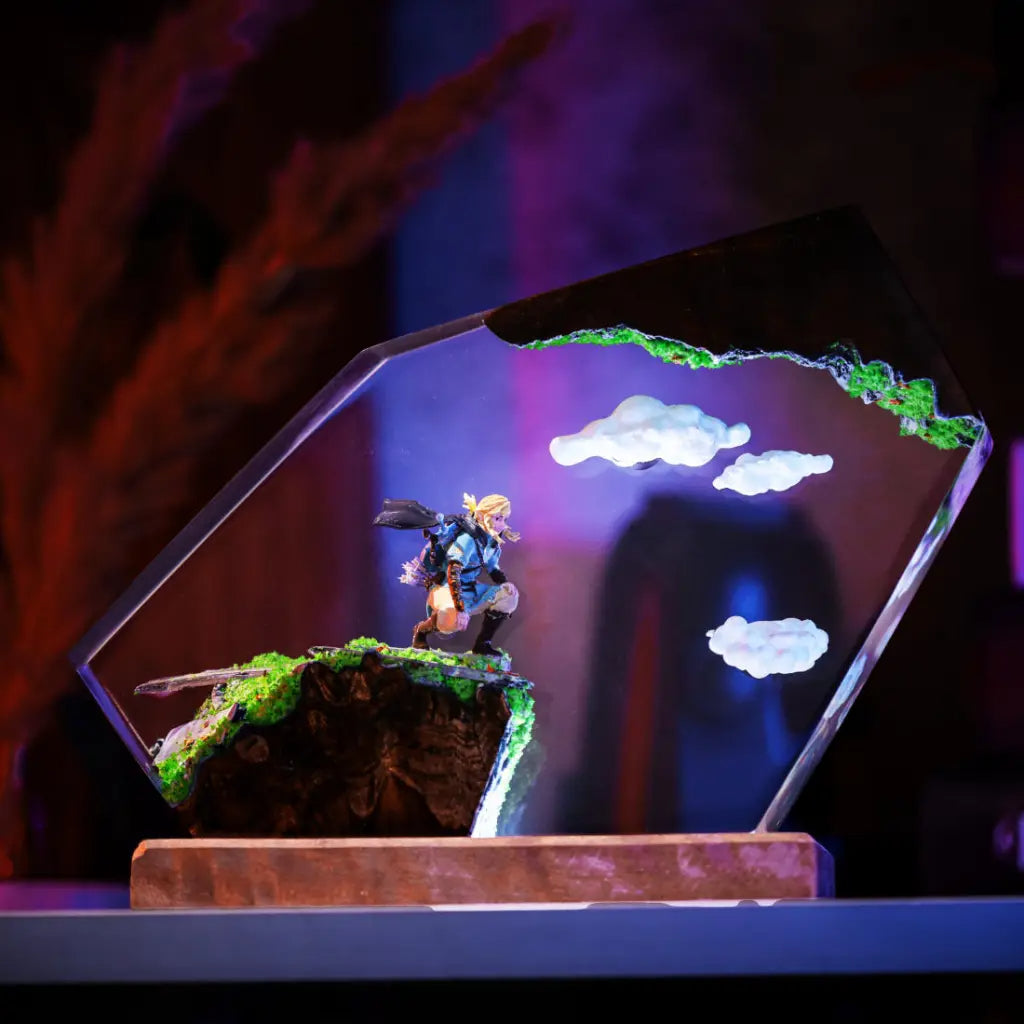 Link Pegasus The Legend of Zelda Resin Lamp