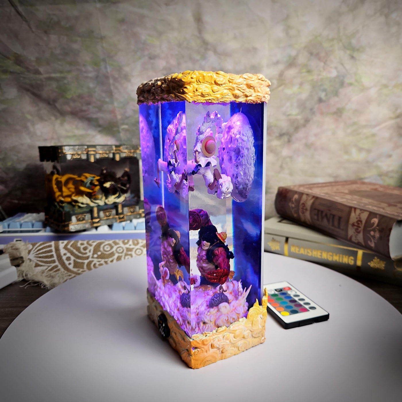 Luffy Bounce Man Nika One Piece Resin lamp