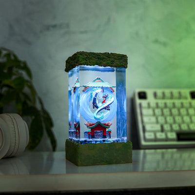 Spirited Away Haku and Chihiro Lamp