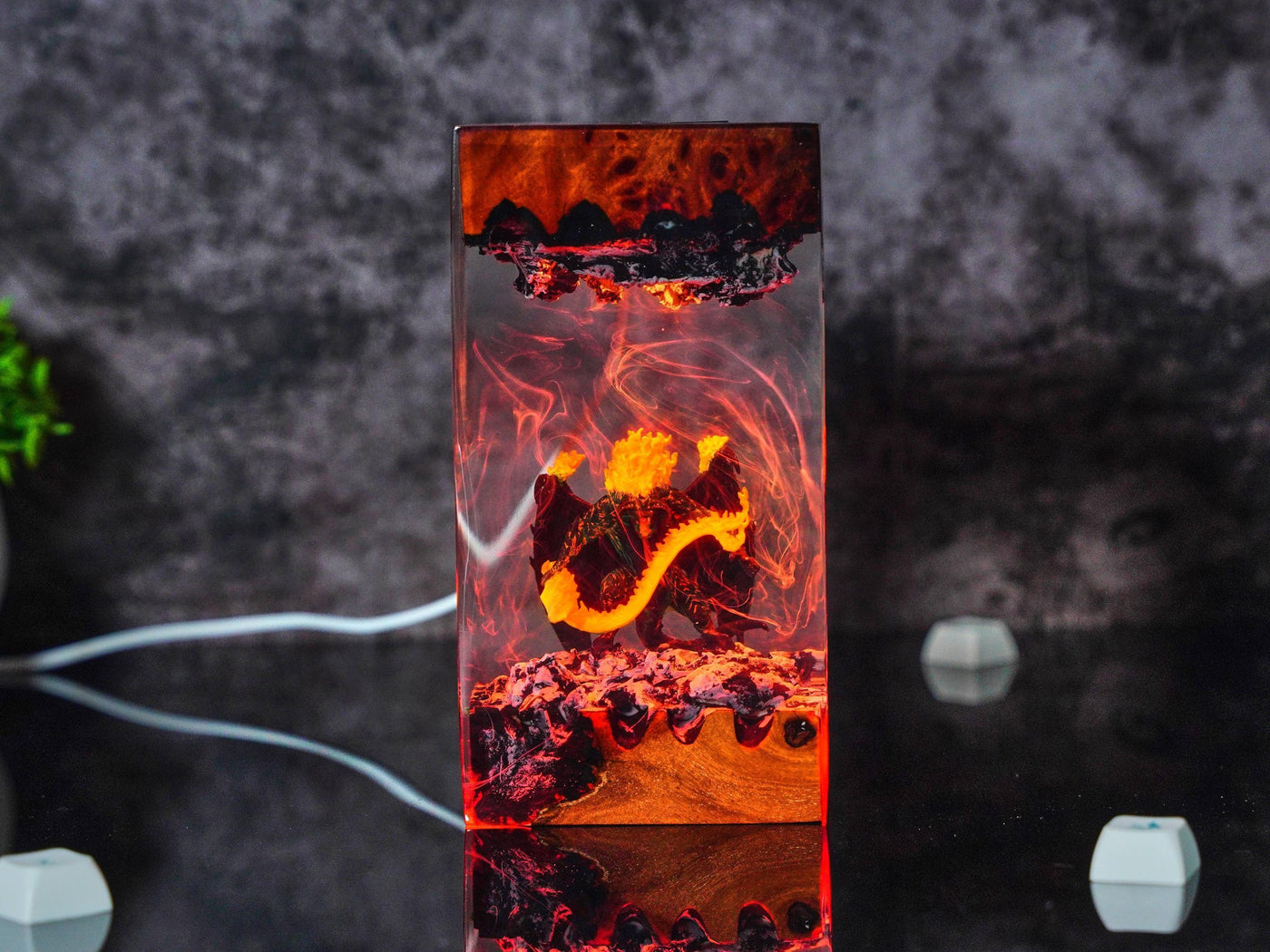 Balrog LOTR Resin Lamp