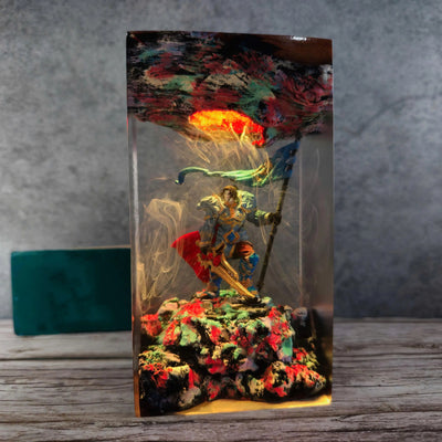 Varian Wrynn Warcraft 3 Resin Lamp