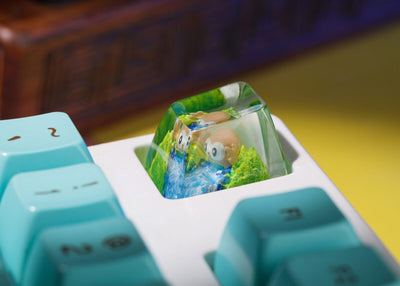 ROWLET POKEMON – ARTISAN KEYCAPS