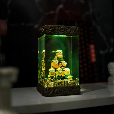 Minions Resin Lamp