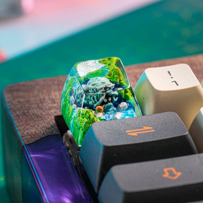 Pokemon - Tangela Artisan Keycap  2
